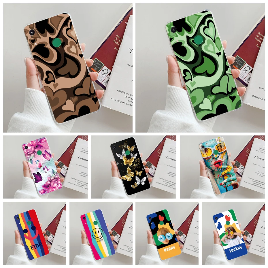 Per Honor 8A Custodia Per Huawei Honor 8A Prime Cover Custodie Morbide In Silicone Tpu Per Honor 8A Jat-Lx1 Honor 8A Pro Jat-L41 Paraurti