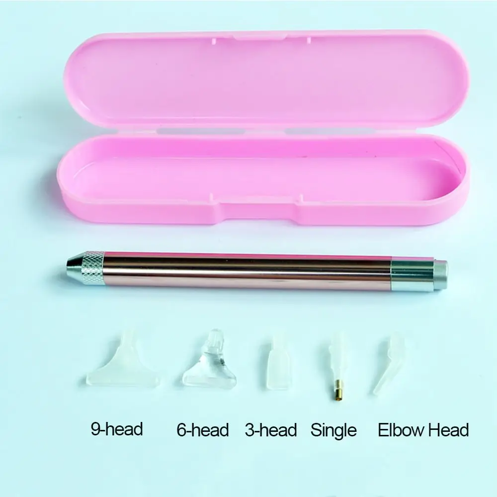 7Pcs~Diamond Painting Tool Angled Tip Point Drill Pen Kits Lighting Drill Pen A+
