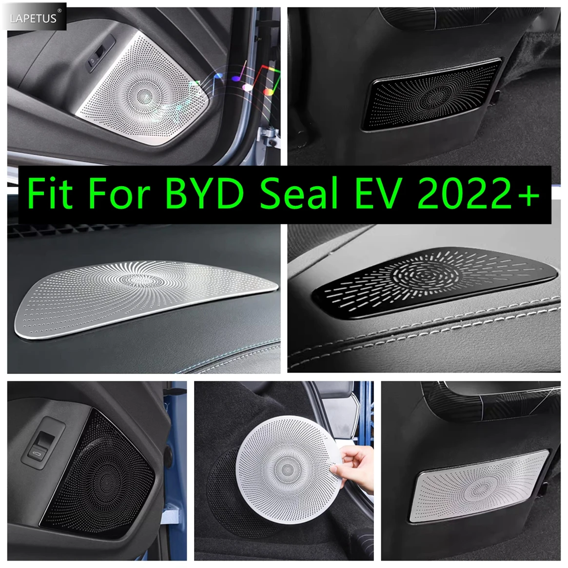 

Dashboard Speaker / Upper Air Outlet / Armrest Box Speaker Cover Trim Fit For BYD Seal EV 2022 2023 2024 Interior Accessories