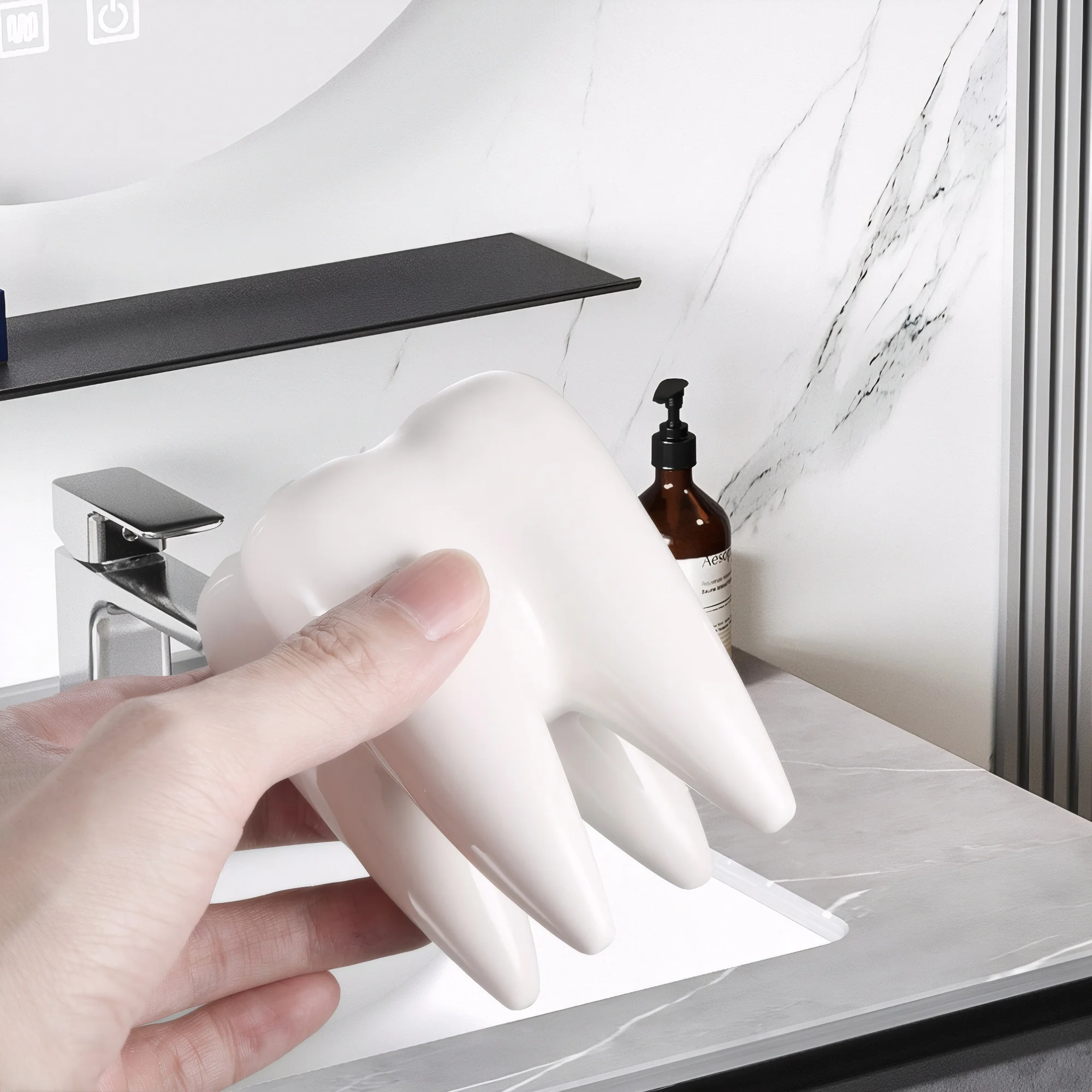 Toothbrushes In Style With Tooth Shaped Pencil Holder Tooth Shaped Toothbrush Holder Toothbrush Cup