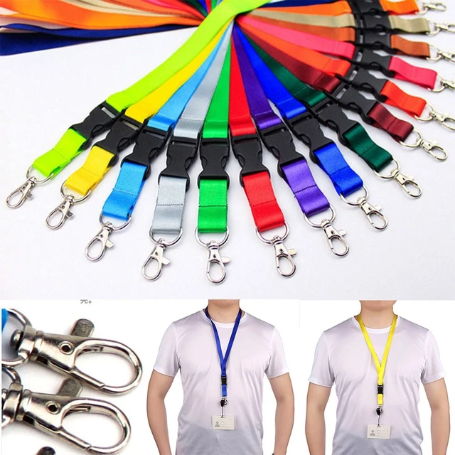 Marble Id Badge Card Holder Keychain  Strap Lanyards Keys Id Card - Neck  Strap - Aliexpress