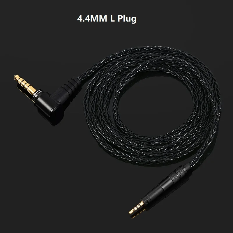 Silver Plated Copper HiFi Headphone Cable 3.5 4.4 For Sennheiser Momentum HD4.30 HD4.40BT HD4.50BTNC HD400S HD458 Audio Cable