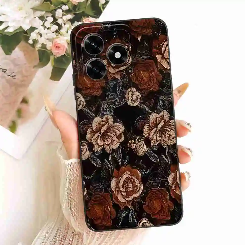 Cute Rabbit Cartoon Silicone Phone Case, Soft Protective Cover