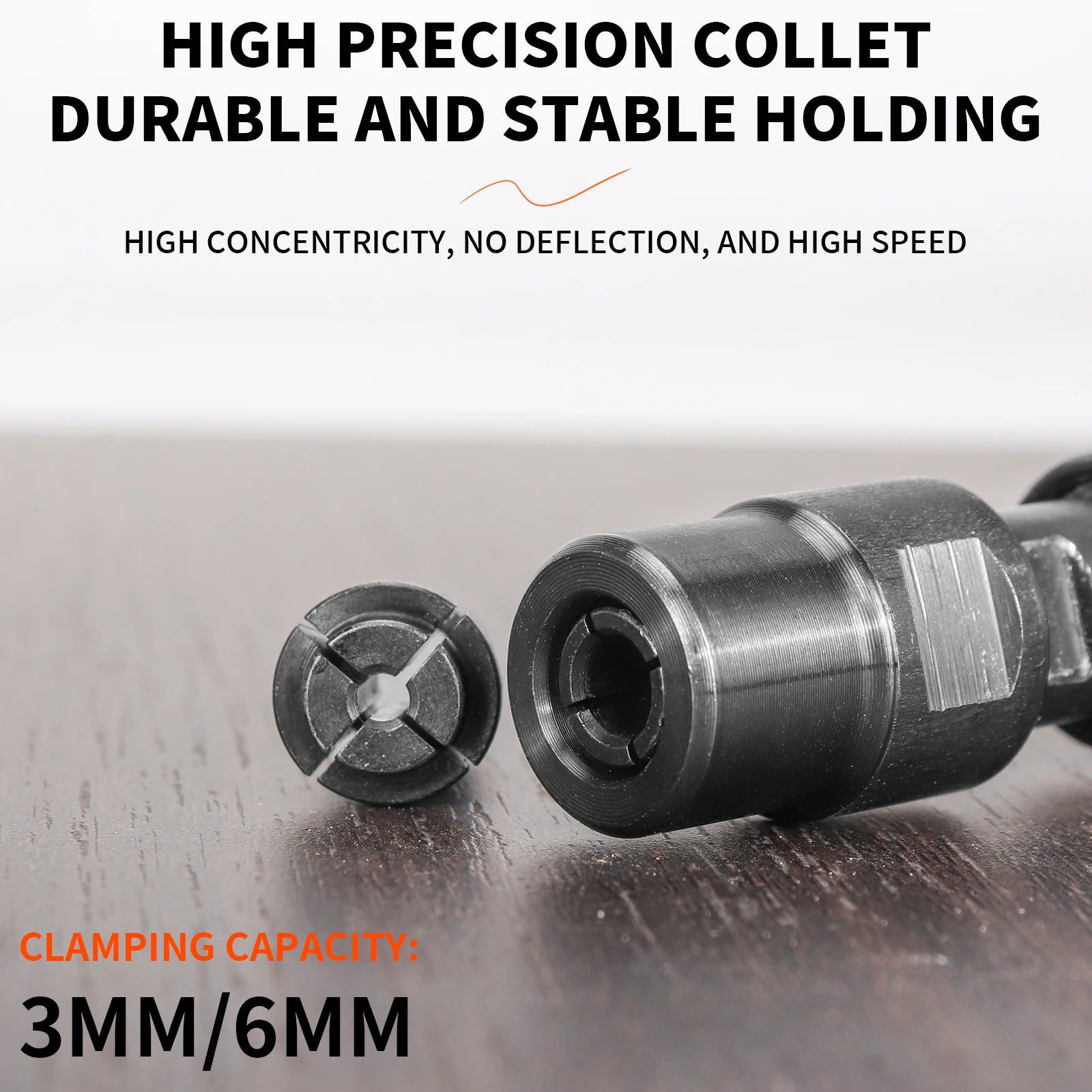 Air Die Grinder Extended Engraving Machine High Speed Polishing Machine Metal Stone Glass Grinding Pneumatic Tool Collet