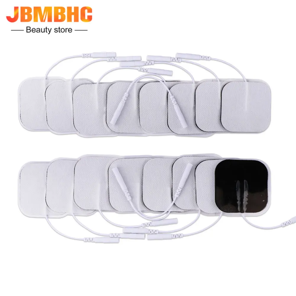 20/10pcs High Quality Ems Tens Muscle Stimulator Silicone Gel Electrode