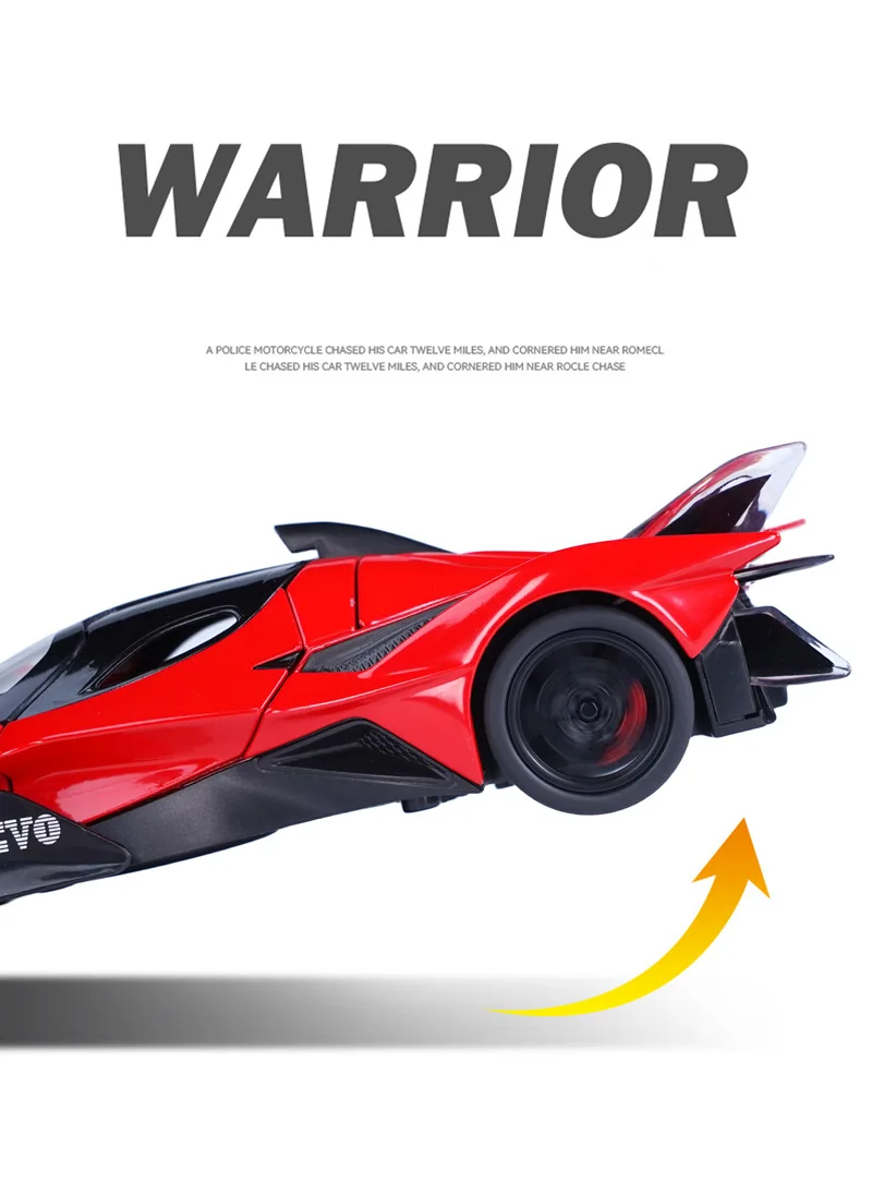 1:32 Apollo Project EVO Alloy Sports Car Model Diecast Racing Car