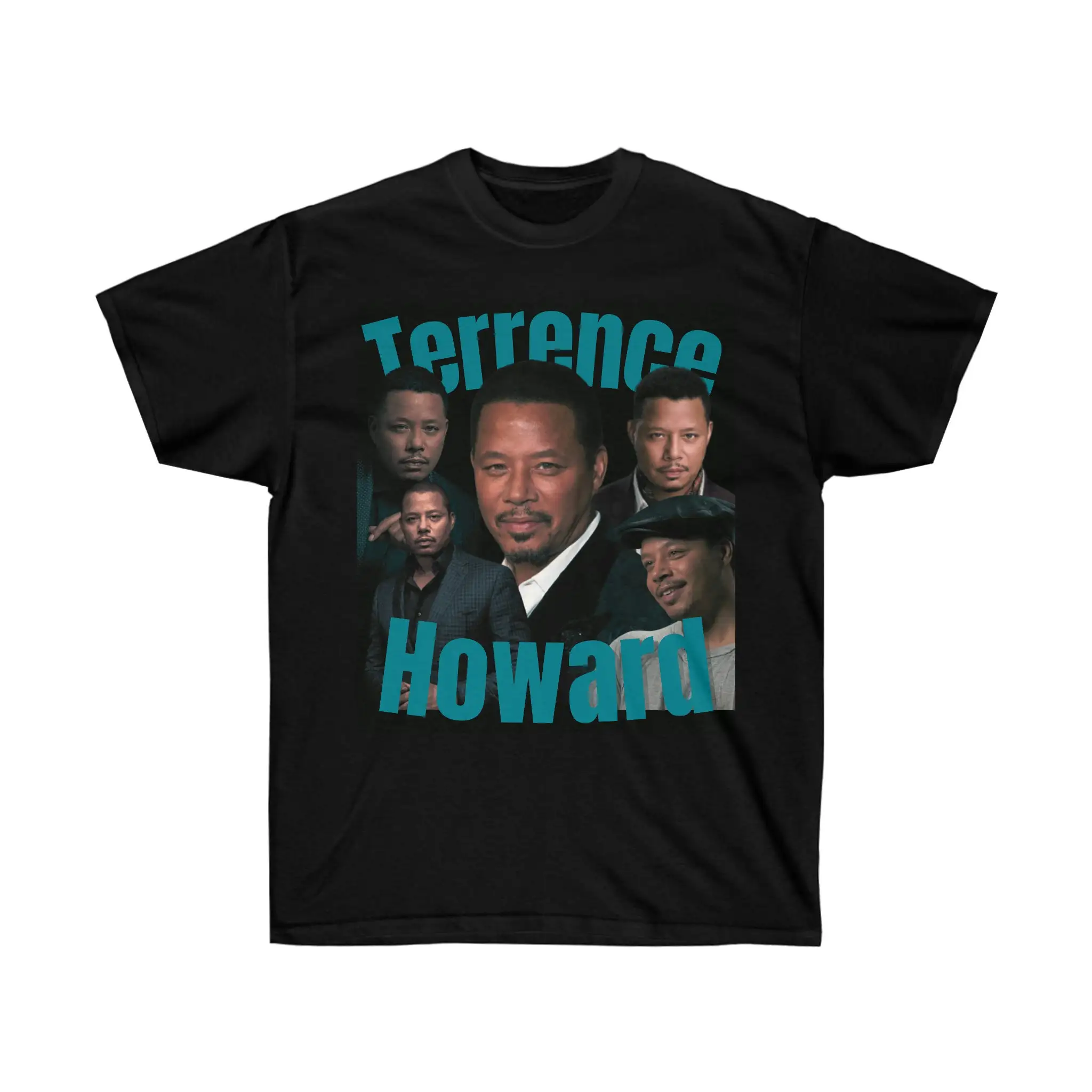 TERRENCE HOWARD Uniszex Vonalas T-idom terrence howard évjárat Uniszex crewneck