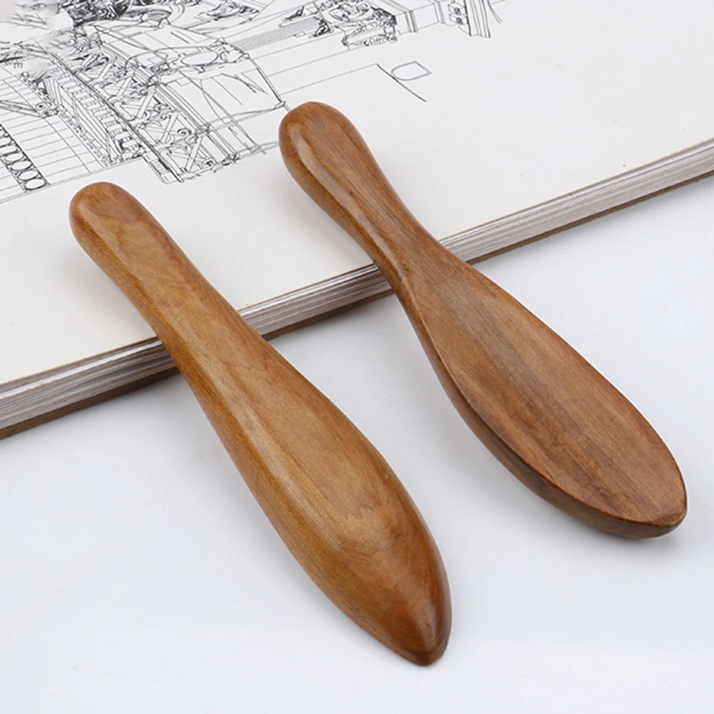 Sandalwood Acupoint Stick Wooden Acupoint Stick Dial Massage Meridian Pen Foot Sole Massage Tool 1Pcs