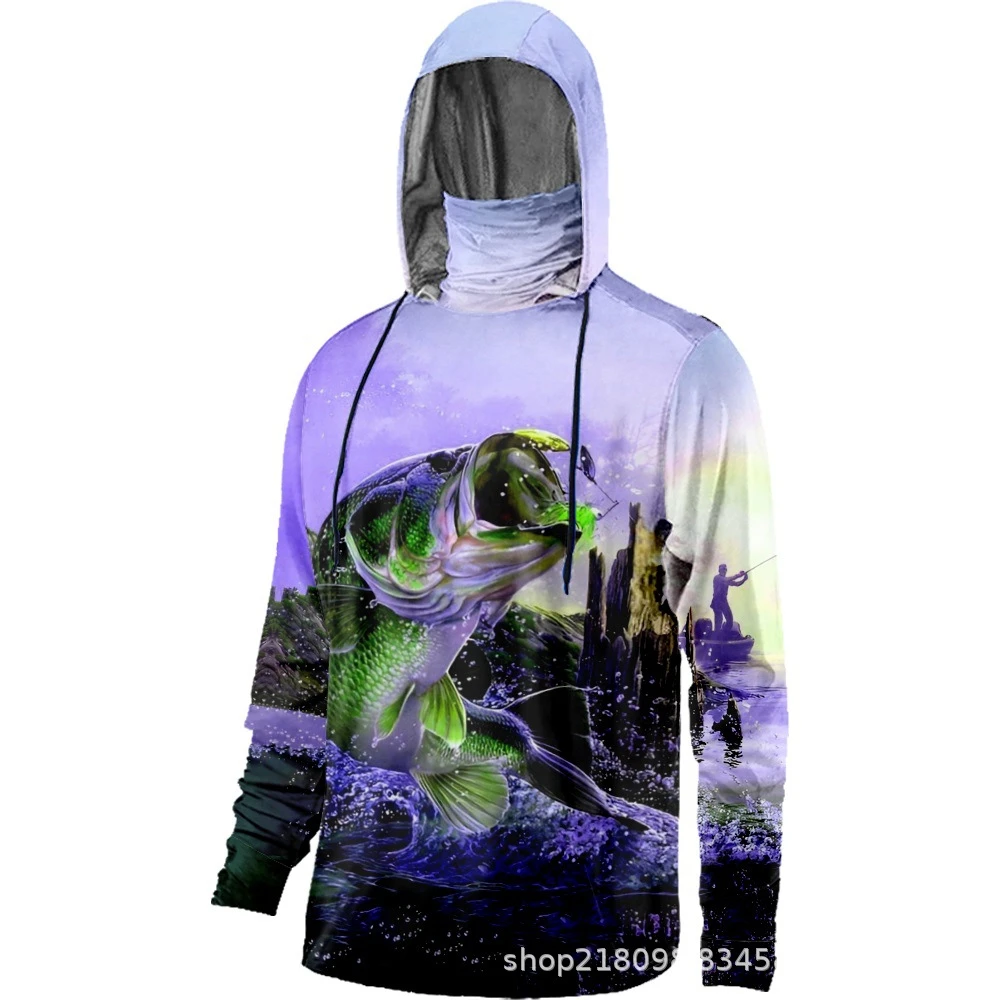 

Мужской Рыбацкая рубашка с капюшоном пуловер, быстросохнущая одежда для рыбалки, используемая для рыбалки, повседневная одежда, топы для лодок