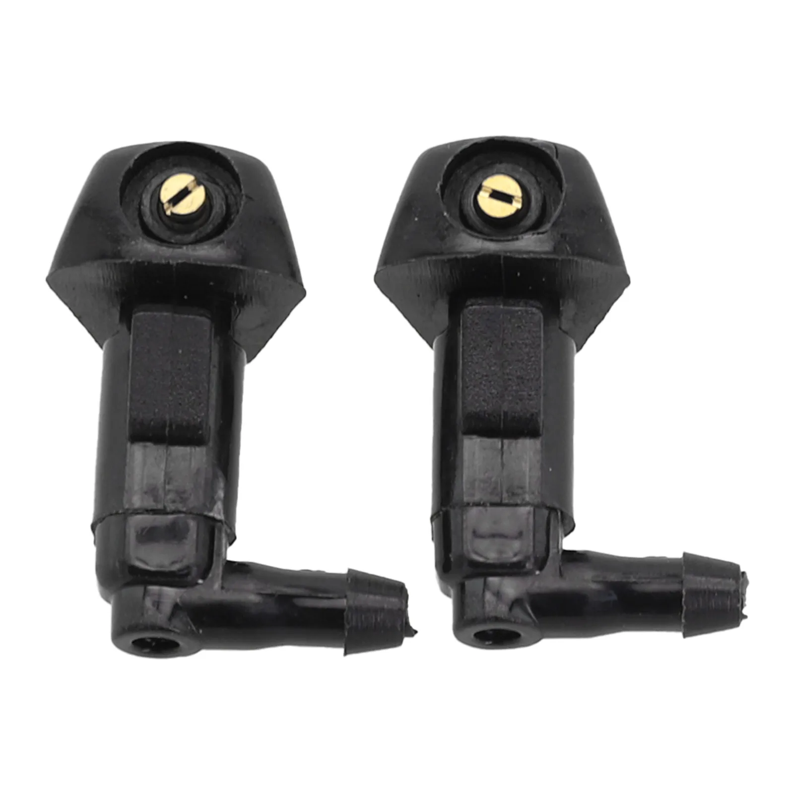 

2 Pcs Plastic Black Windscreen Washer Nozzle 76810-SDA-A11 Replacement Parts For Honda Civic 2006-11 Durable Direct Fit Car Part
