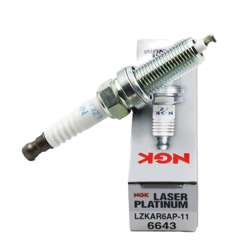 NGK Platinum spark plug 6643 for a Nissan Tiana blue bird Yi Da Qi Jun ...