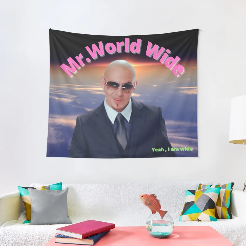 

Дизайнерские гобелены Mr.Worldwide, украшение для дома, Настенный декор, гобелен