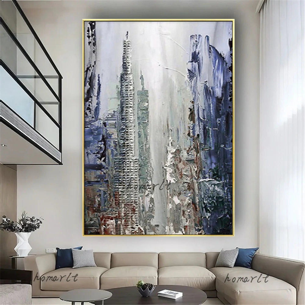 

Fashion Poster Pictures Pop Scandinavian Abstract Landscape Canvas Art Oil Paintings Modern Living Room Wall Decor Home Artwork