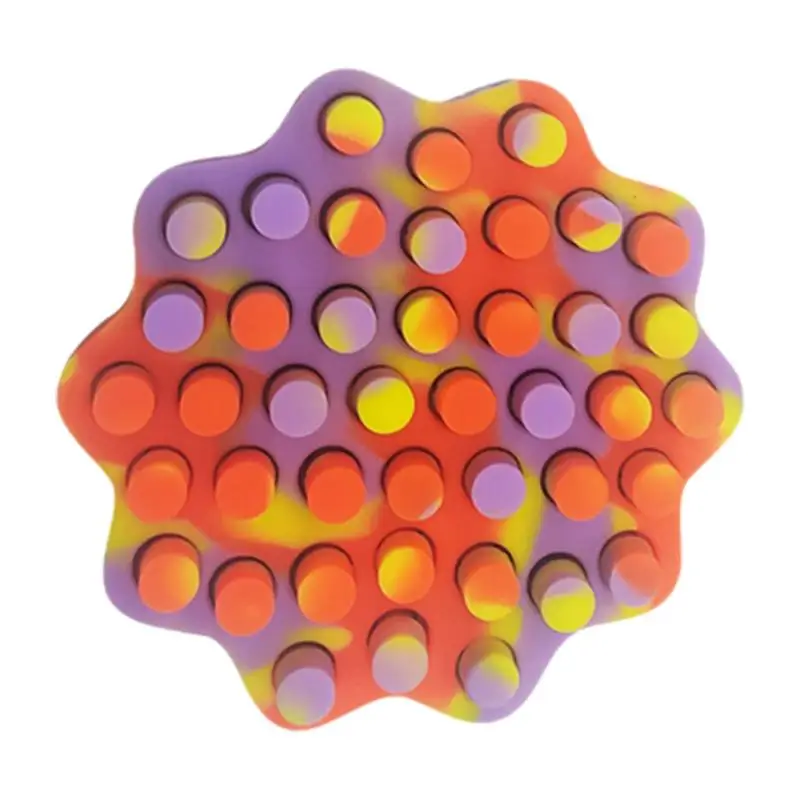 

Push Bubble Fidget Toy Push Bubble Stress Relief Toys Squeeze Sensory Toys Christmas New Year Gifts Party Goody Bag Toys For