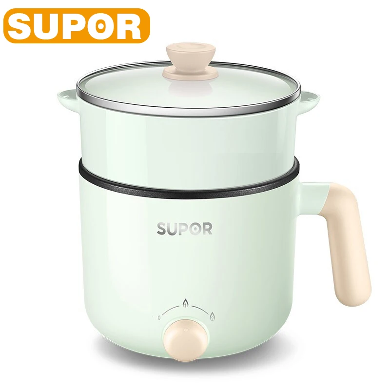 Supor Electric Frying Pan Household Multi-function Electric Heating Pot  One-piece Cast Iron Electric Steamer 220v 15l - Electric Food Steamers -  AliExpress