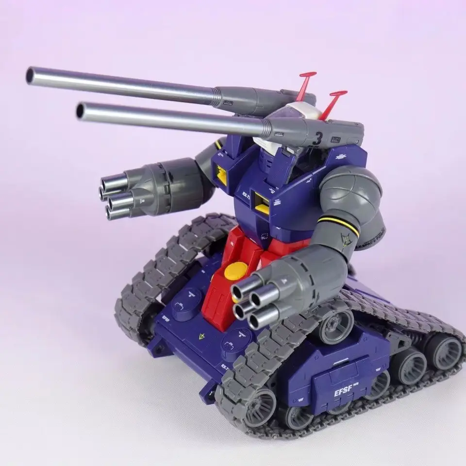 ロボット BANDAI MG RX-75 GUNTANK 1/100 BANDAI SPIRITS Gundam RX-75 Guntank MG 1/100 Scale Model Kit