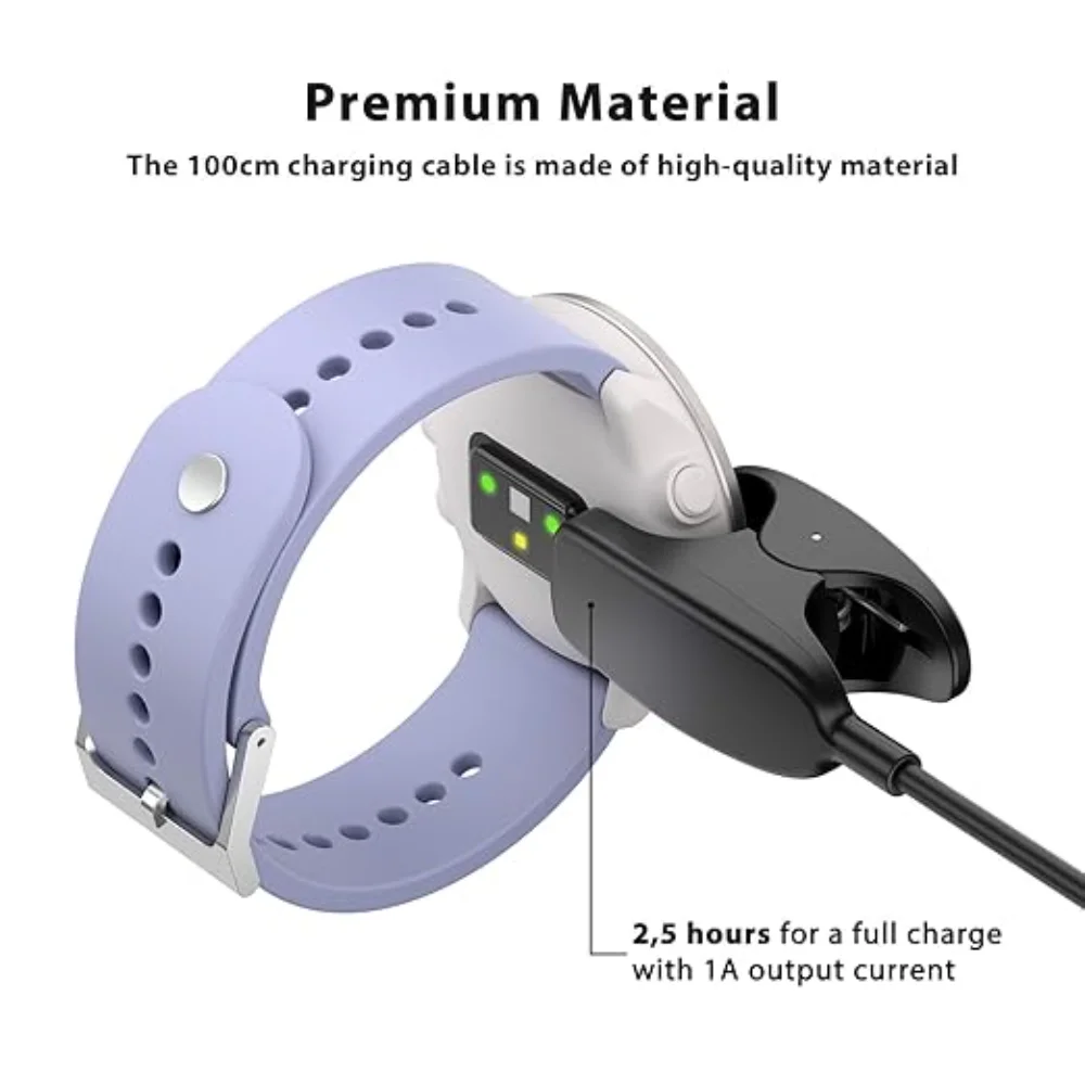 Universal Smart Watch USB Charging Cable - 3.3ft Replacement Charger