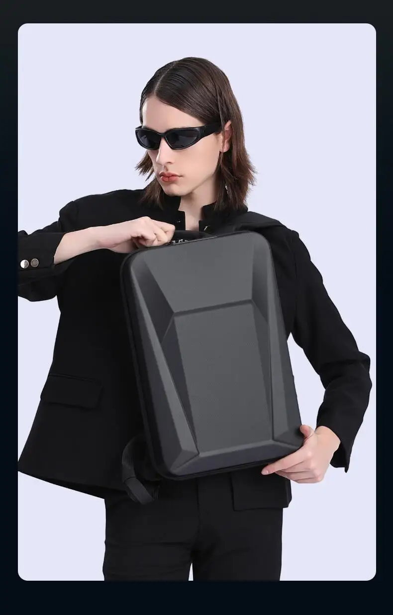 Bange BG-7682 Hard Case Backpack With TSA Combination Lock And USB Type-C Port description image 4
