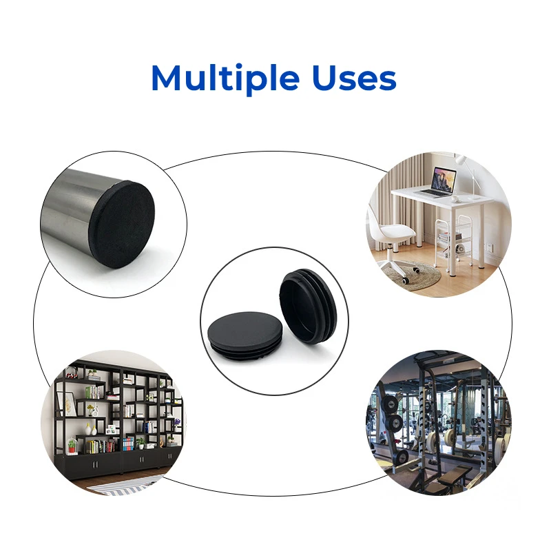 SP13: 3/4″ O.D. Round Angled Chair Feet / Round Angled Chair Inserts - Foto 10