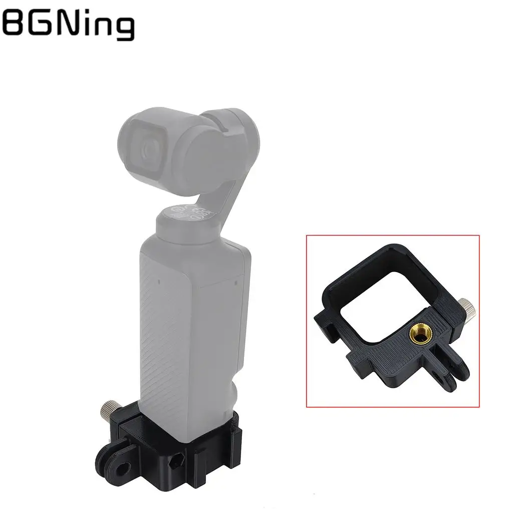 Expansion Adapter Protective Frame Osmo Pocket3 Cold Shoe Mount DJI Pocket 3 Gimbal Camera Bracket Accessories