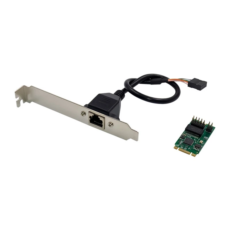 A85Q-I225-V M.2 B+M Single Port 2.5G Server Network Card I225 B3 Industrial Control Equipment Network Card