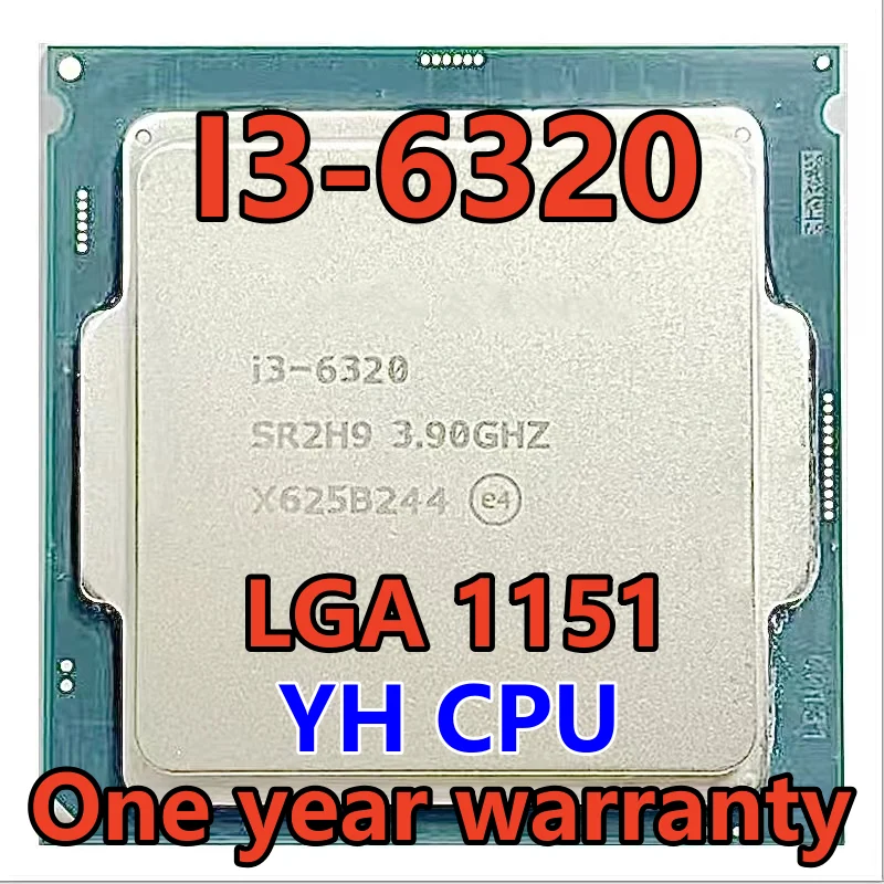 

i3 6320 SR2H9 Processor 3.9GHz /4MB Cache/Dual Core /Socket LGA 1151 Desktop I3-6320 CPU