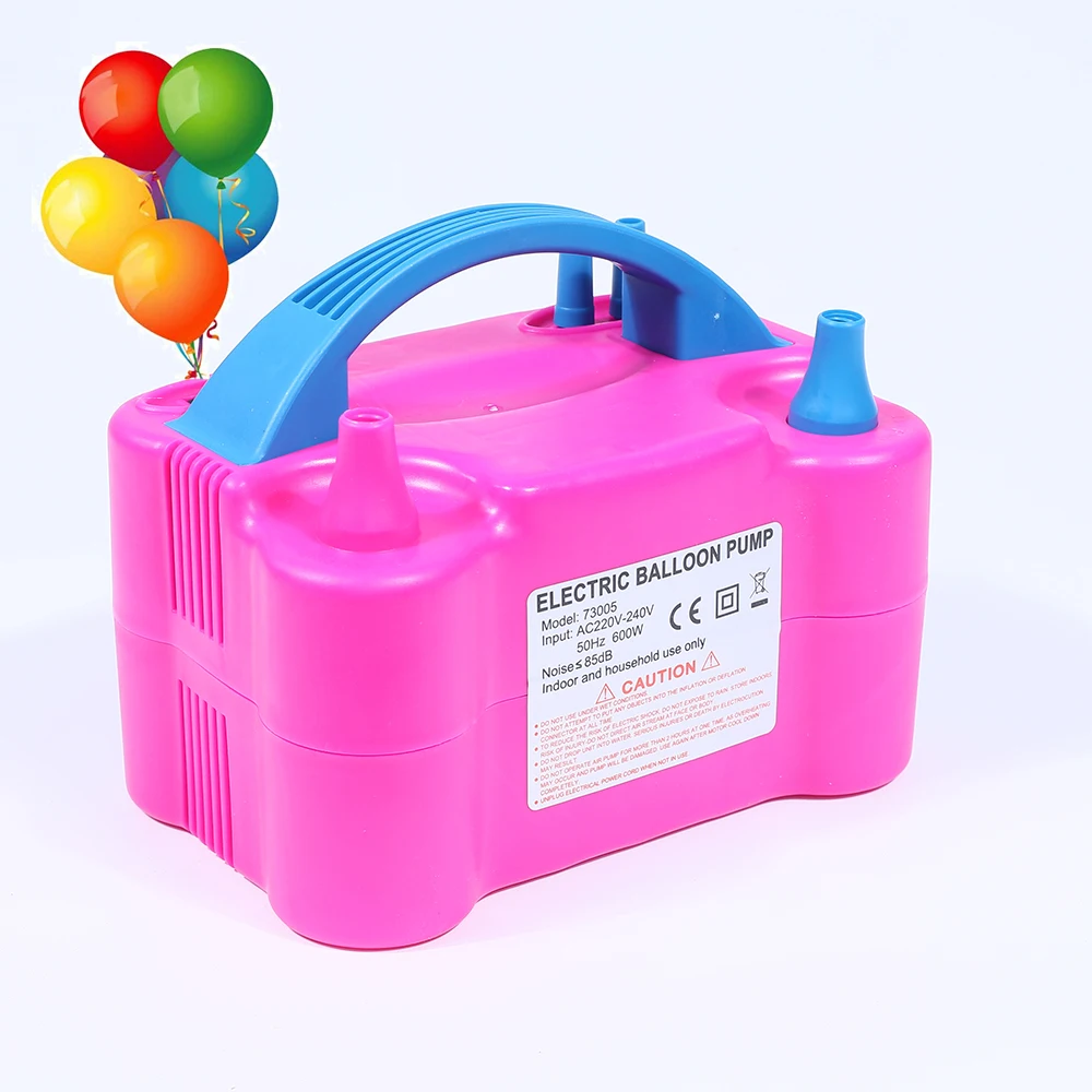Electric Electric Balloon Pump Balloon Inflator Inflatable Air Blower Plastic 