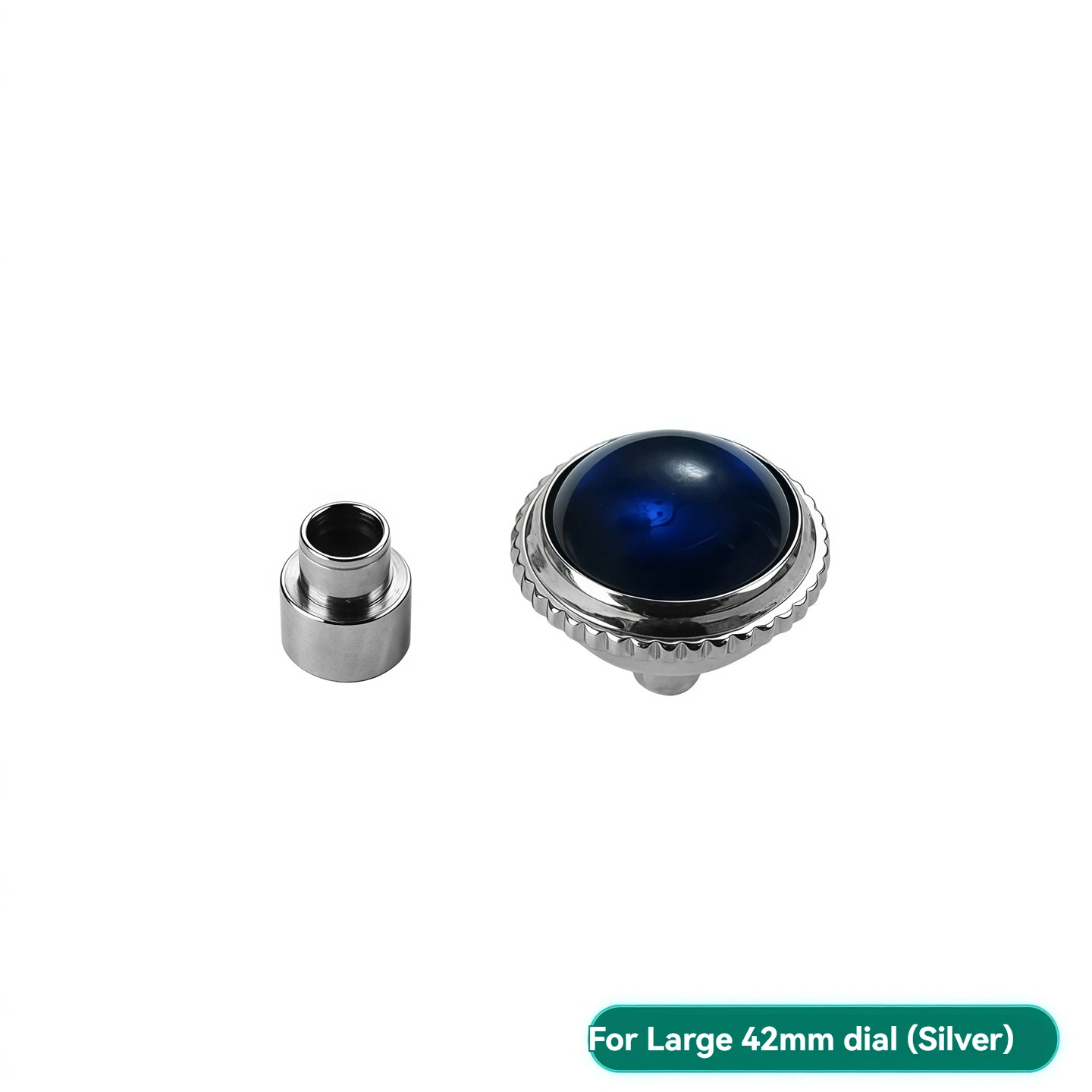 Stainless Steel Replacement Watch Crown for Ballon Bleu de Cartier