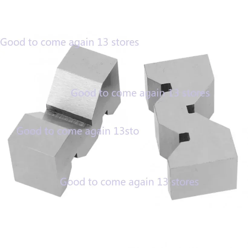 2Pcs High Accuracy Carbon Steel M Type V-block 50mm for Platform Measurement Tool Gauge Angle Block Ruler Precision Machinist