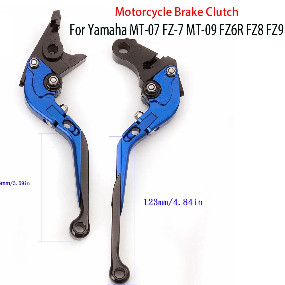

Motorcycle CNC Brake Clutch Levers For Yamaha MT-07 FZ-7 MT-09 FZ6R FZ8 FZ9 Modiyf Hand Pull Rod Bike Racing Motor Accessories