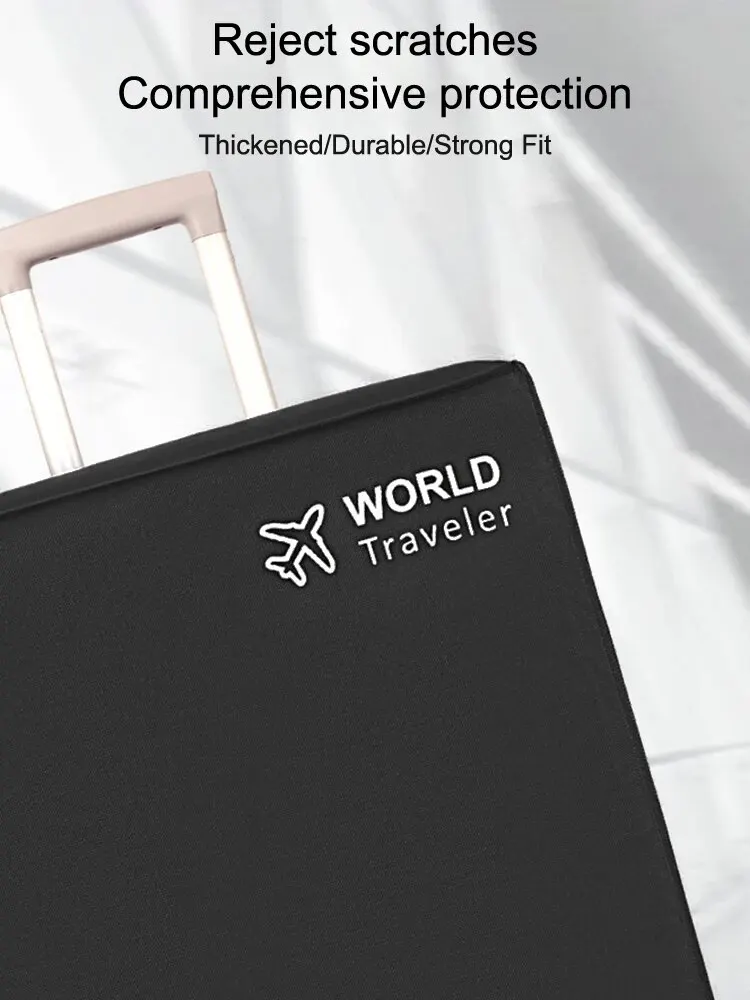 S7c285887f5594523bf4f2e2c83022deb3 Luggage Compartment Protective Cover Wear Resistant Non Woven Fabric Thickened Dust Cover Durable Travel Case Cover Black Travel Mallzona