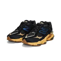 New Balance NB 9060 Chaussures décontractées unisexes basses noir jaune U9060RE 4
