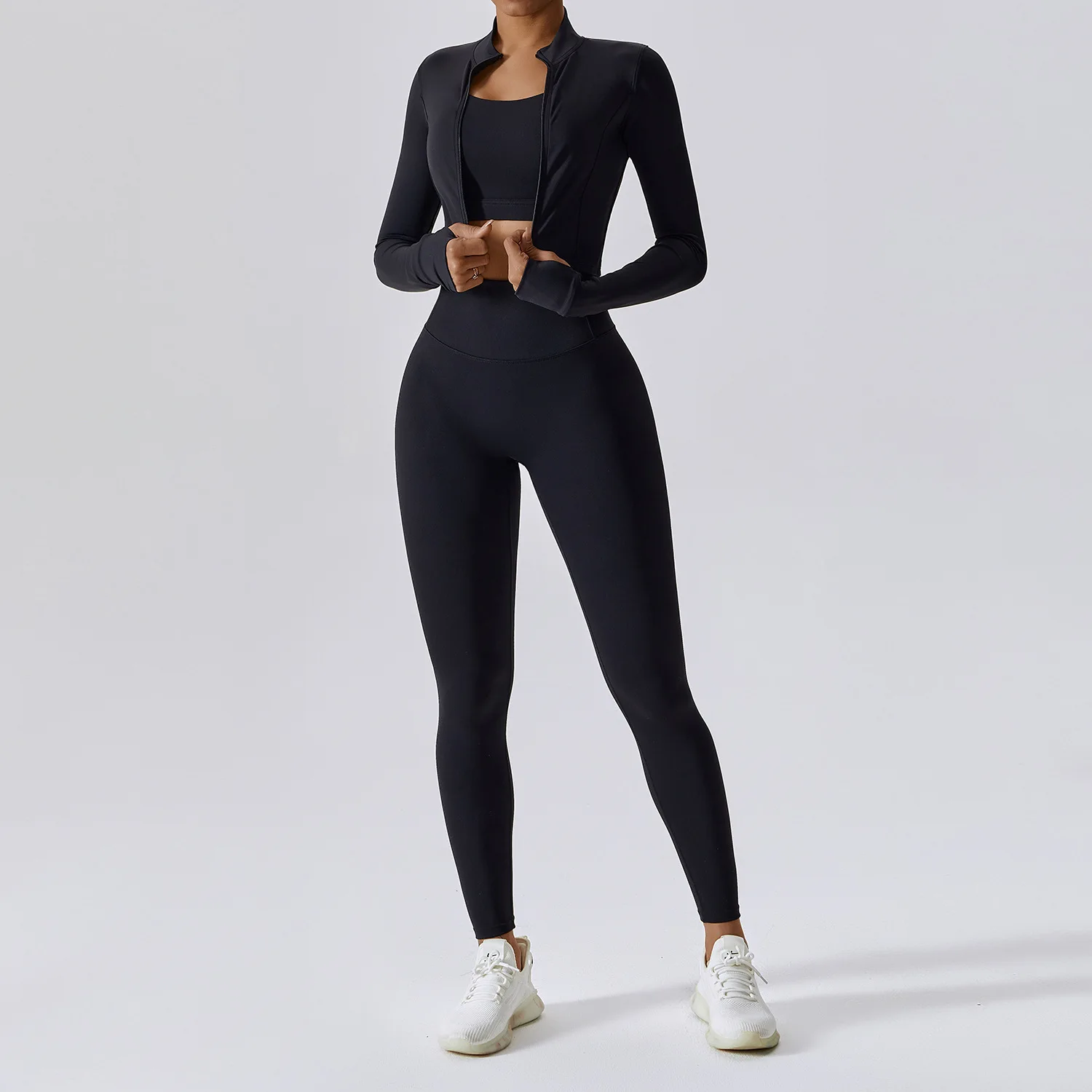 Seamless Athletic Wear Women Tracksuit Yoga Set 2 Pieces Workout Sportswear Gym  Clothing Fitness High Waist Leggings Sports Suit - AliExpress