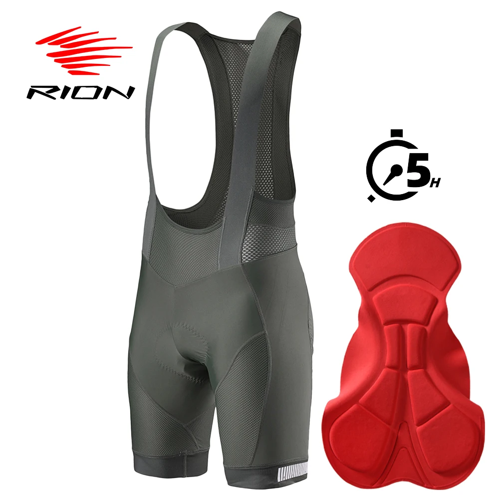 RION Cycling Bibs Shorts Padded Men's Biking Tights Pro Biker Shorts Quick Dry Breathable Mtb Clothing High Stretch cycling bib shorts cycling shorts