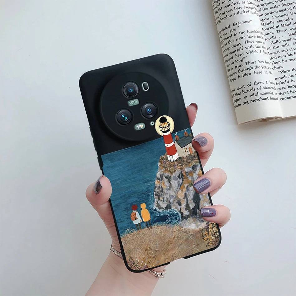 Luxury Black Dragon Pattern Soft Silicone Phone Protection Case Cover