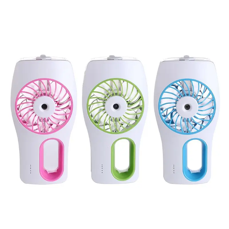 

Outdoor Misting Cooling Fan USB Rechargeable Fan Portable Handheld Small Fan Dropship