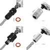 1/4 3/8 1/2 Ratchet Socket Adapter Square Drive Hex Bit Holder Electric Ratchet Wrench Adapter Impact Socket Converter Hand Tool 6