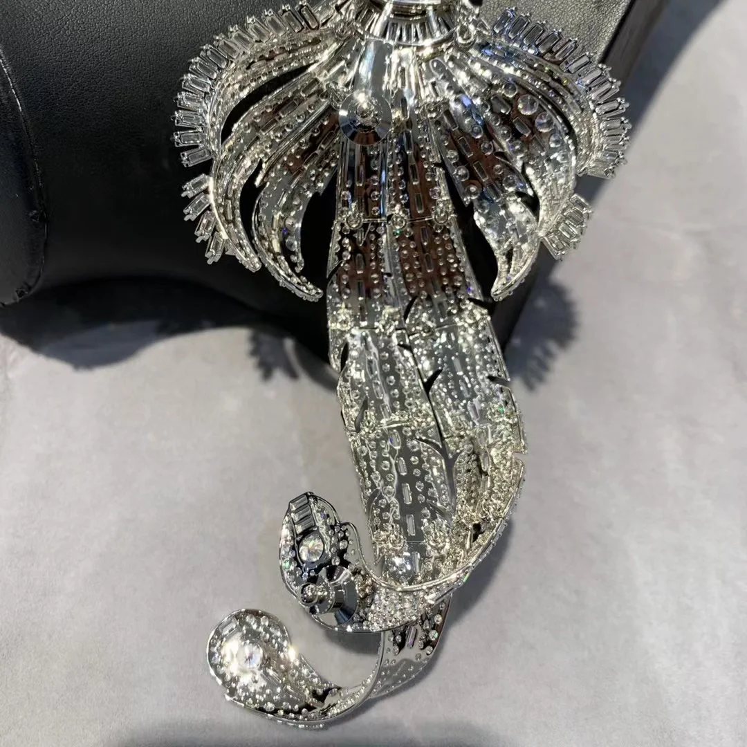 big brooch luxury exaggerate bird phoenix brooch 925 sterling silver with cubic zircon vintage fine women jewelry 23*8CM 13 S7c288ff744284058a210ec878db3cf5c6 big brooch luxury exaggerate bird phoenix brooch 925 sterling silver with cubic zircon vintage fine women jewelry 23*8CM