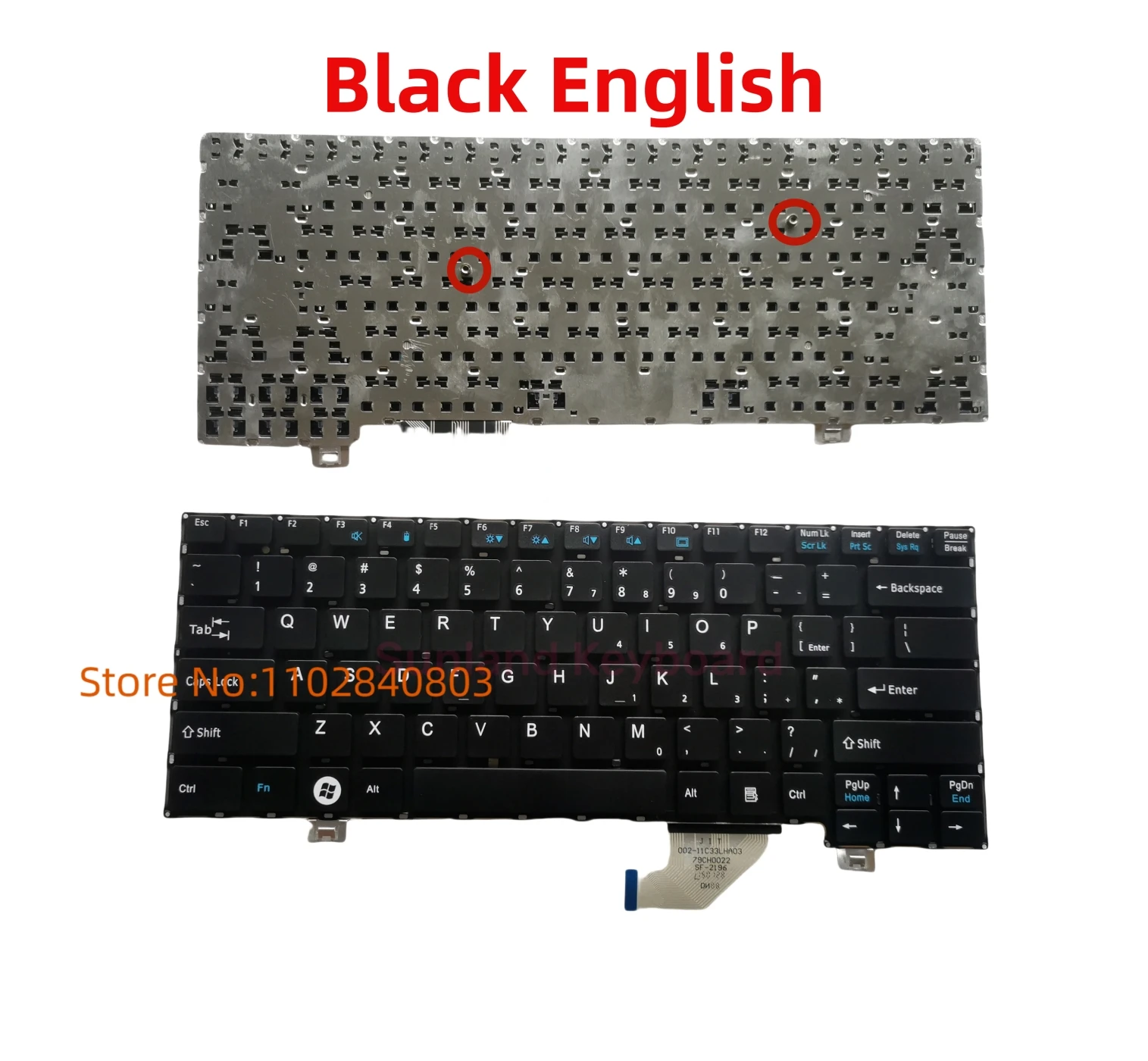 Fujitsu Lifebook 노트북 PC 교체용 키보드, 2 나사, SH572, SH771, SH772, 미국 , 100% 신제품