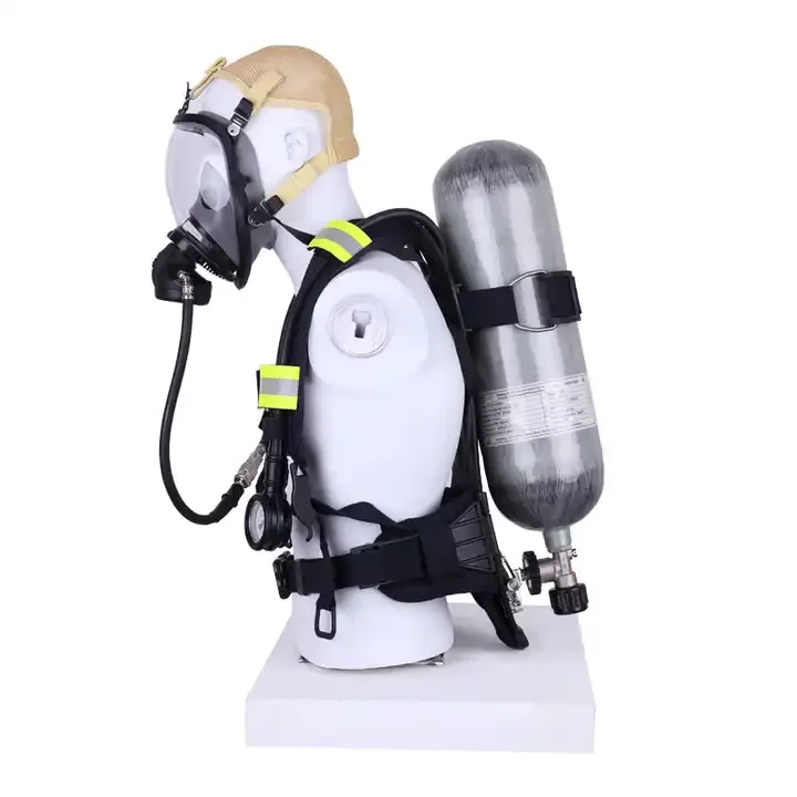 

Hot Sale 6.8L SCBA Compressed Air Breathing Apparatus manufacture Carbon Fiber Cylinder Air Supply Breathing