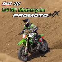 LOSI 1:4 Promoto-MX LOS06000 LOS06002 RTR 1/4 RC Simulated Electric Remote Control Motorcycle Model Car Adults Children's Toys 1