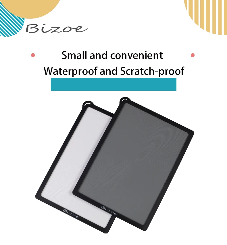BIZOE Grey Card White Balance Card 2in1 18 degree photography grey card grey calibration test exposure portable