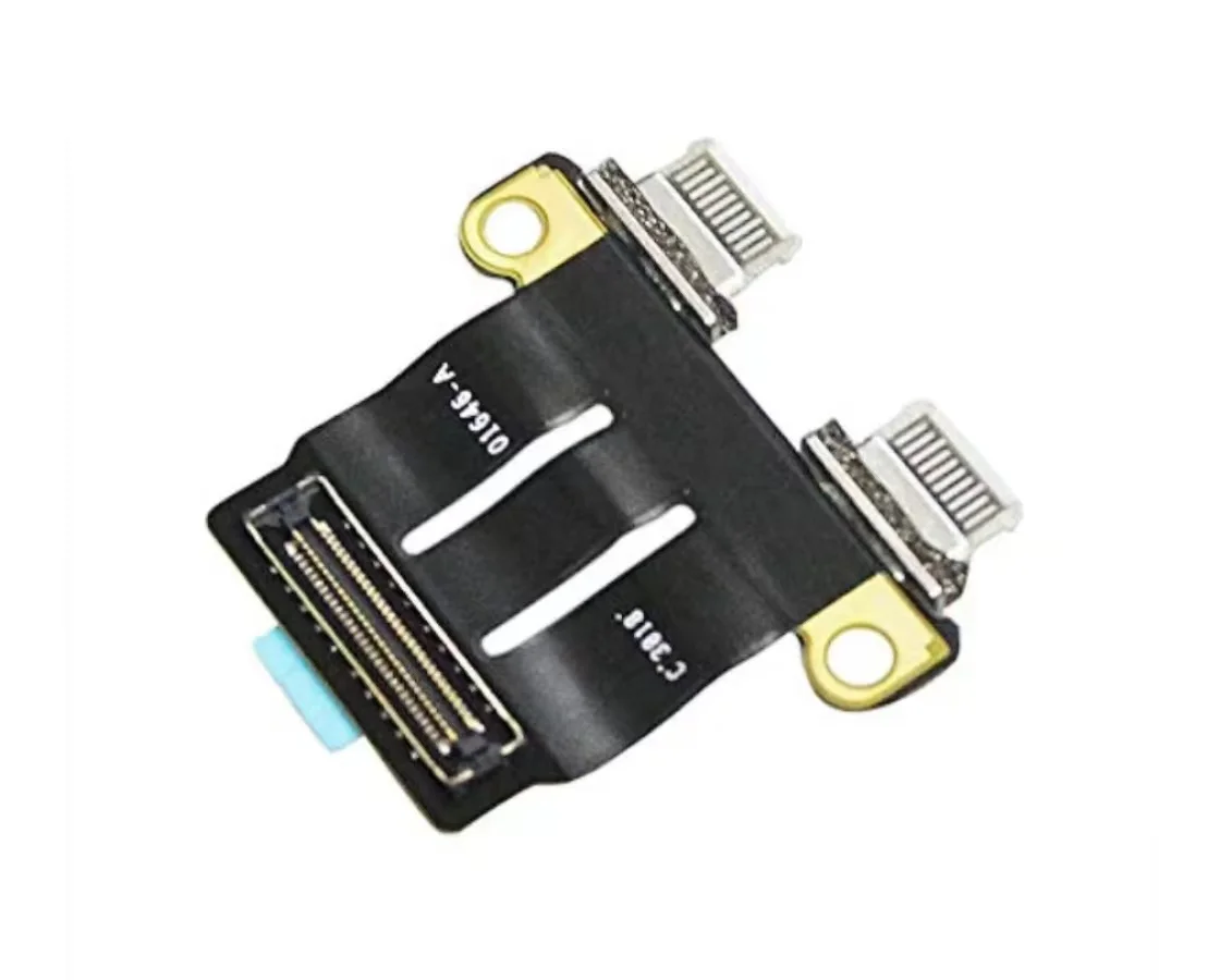 Фото Новый разъем питания для ноутбука Macbook Pro A1706 A1707 A1990 A2141 A2251 A2289 A2338, разъем питания постоянного тока 2016-2020 №2