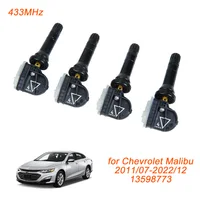 13598773 1/4Pcs 433MHz TPMS Tire Pressure Monitoring Sensor for Chevrolet Aveo Bolt Camaro Captiva Malibu Orlando Suburban Volt