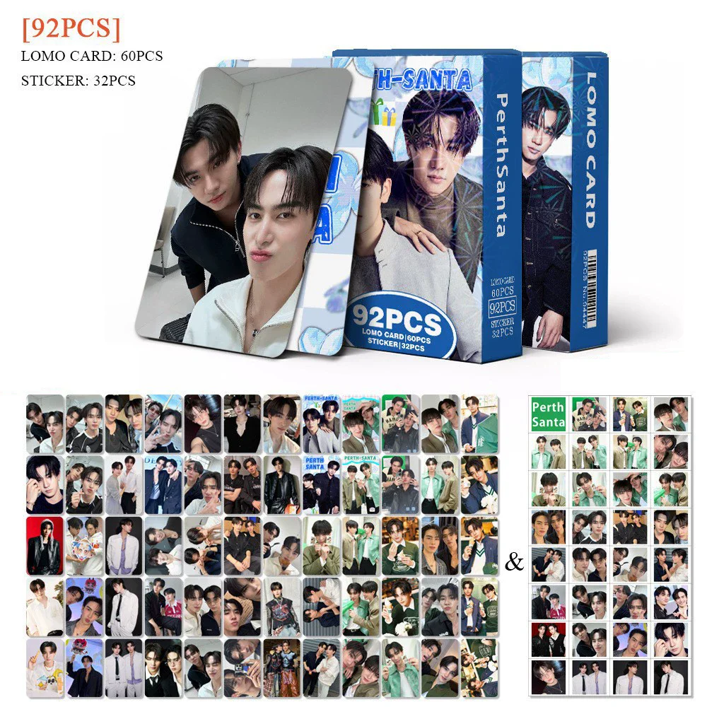 92PCS PerthSanta Thailand Star Lomo Card Set - Thai Drama CP