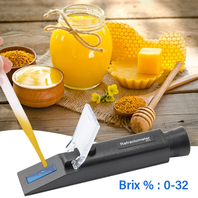 Réfractomètre Liquide, Réfractomètre Brix Robuste Portable, Facile à - 2