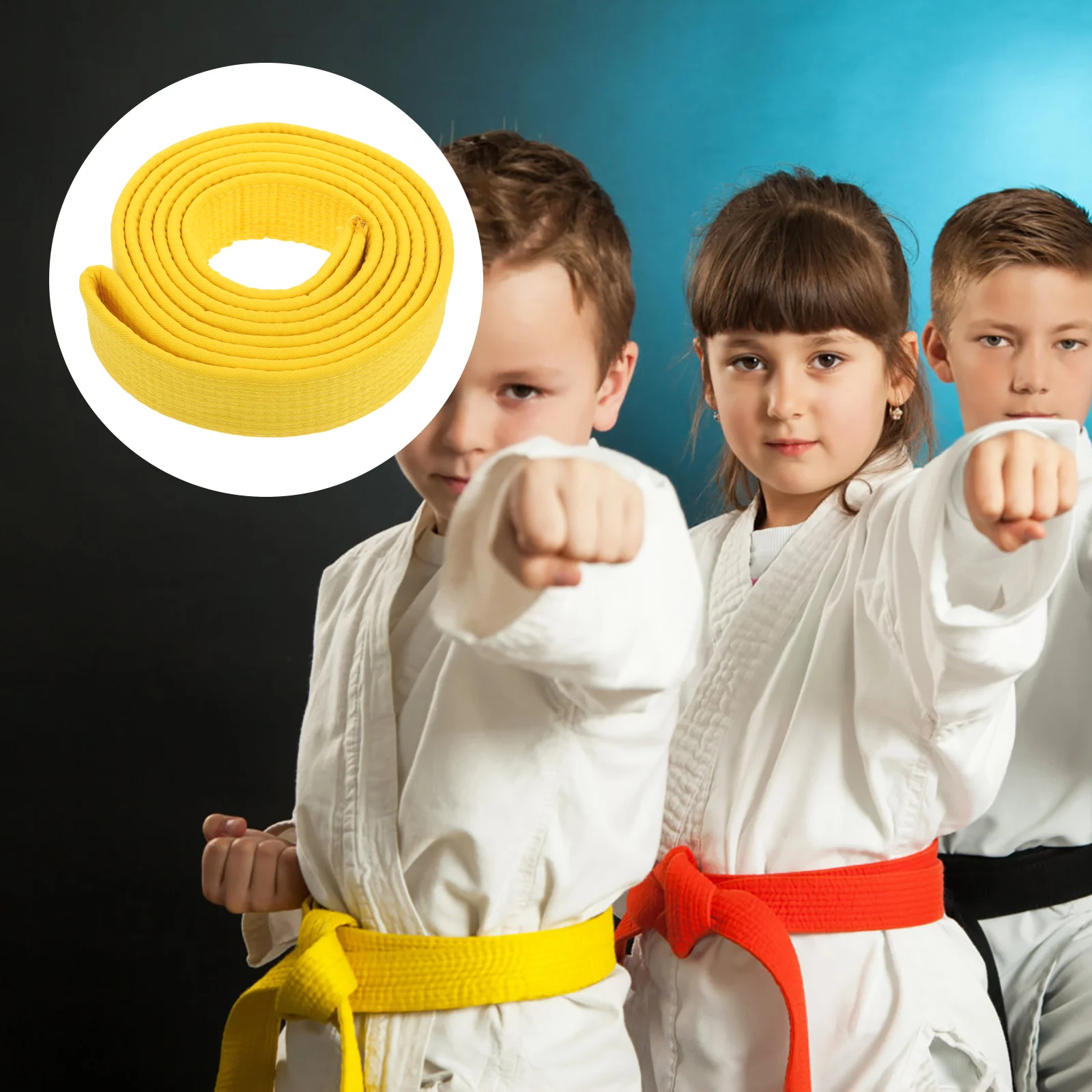 

Taekwondo Colored Ranking Belts Cotton Martial Arts Judo Karate Belt Aikidos Uniform Belt Kids Adult Martial Arts Training