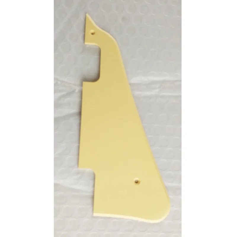 Parti Di Chitarra Per Gibson P90 Les Paul Chitarra Pickguard Piatto Della Graffiatura, 1Ply Crema