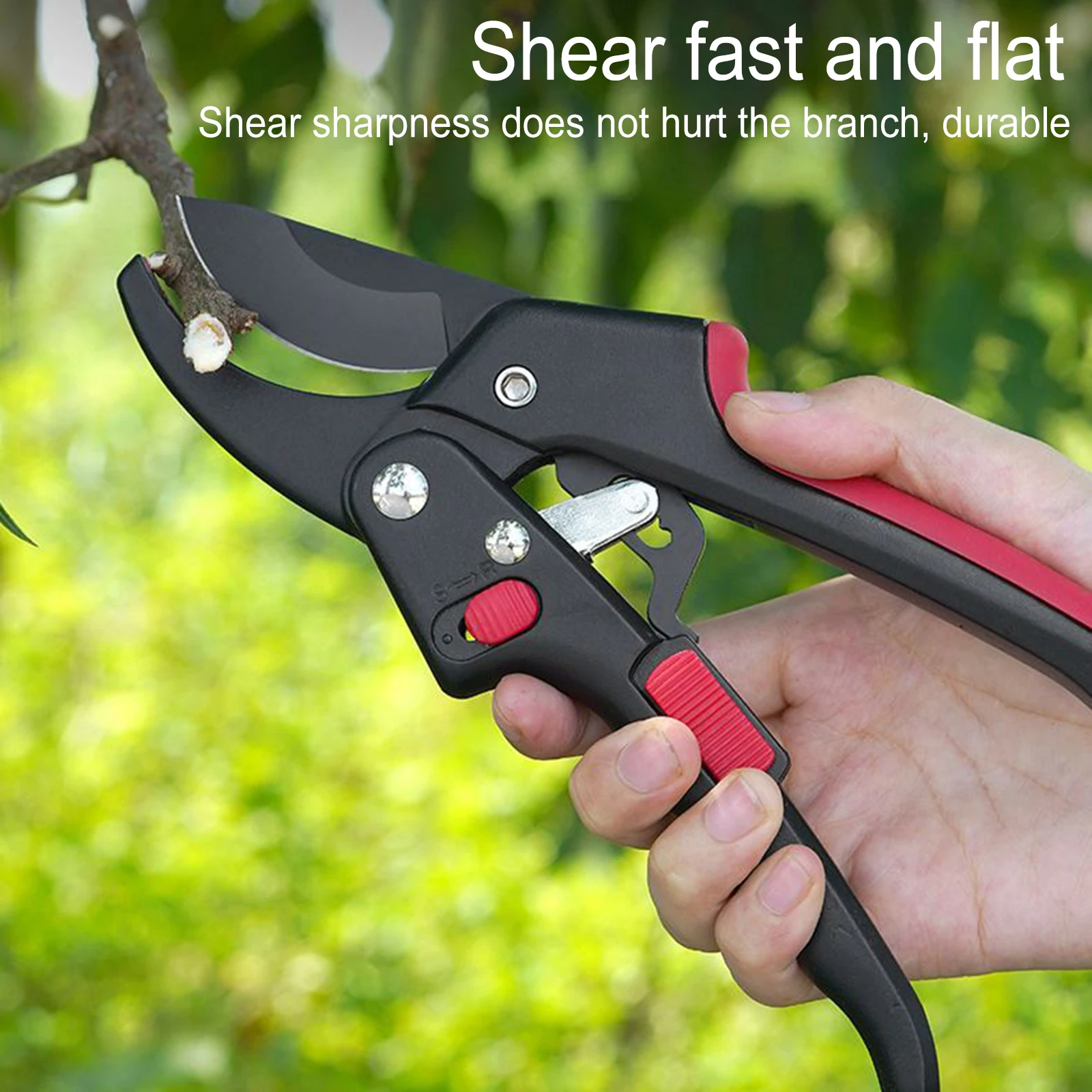 

Gardening Pruning Shears, Pruning Branches and Fruit Trees, Two Position Adjustable Thick / Thin Branches, Garden Tools