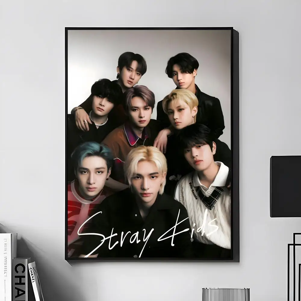 Boy Group S-Stray K-Kids-S Poster, Wandkunstdruck, geeignet für Wohnzimmer, Schlafzimmer, Bar, Salon, Heimdekoration, Geschenk – Detail 5